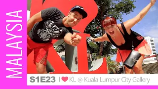 I❤KL - Exploring Kuala Lumpur, Malaysia. Visiting City Gallery & Dataran Merdeka Square.