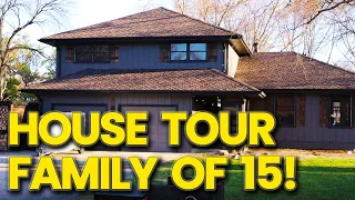 FAMILY of 15 House Tour!!  (Large Family Adoption Life)