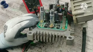 Mahindra Treo Controller repair|| E-rickshaw controller|| Abnormal value of Mahindra Tero Controller