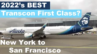 TRIP REPORT | Alaska Airlines (First Class) | New York JFK to San Francisco | Airbus A321NEO