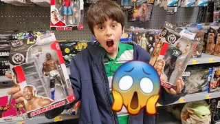 INSANE WWE TOY HUNT! RARE ELITE RUTHLESS AGGRESSION UNBOXING