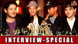 THE MAGIC FLUTE - Special am Set mit Jack Wolfe, Iwan Rheon (Game of Thrones)