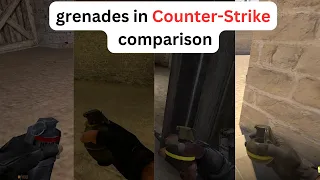 grenades in counter-strike: comparison