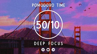 50 Minute Timer 📚 3 Hours Focus Study 📚 Lofi Pomodoro Timer 50/10 📚 3 x 50 min
