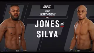 EA SPORTS UFC 3 Gameplay! JONES VS SILVA - Xbox One X 4K Gameplay!