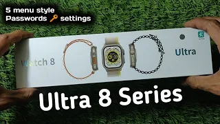 Watch 8 Ultra smart watch #unboxing #smartwatch