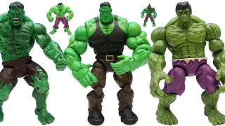 60 Years Of Hulk Collectibles - Hulk 2000 - 2009 - Marvel Legends + Hulk The Movie 2003 Figures