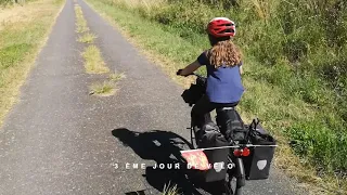 [VOYAGE À VÉLO AVEC UN ENFANT]  Bord de Loire - Été 2020