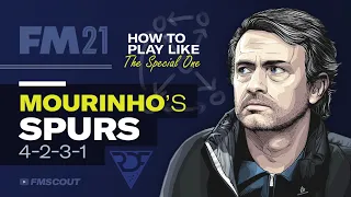 Triumphant Tottenham! RDF's Jose Mourinho 4231 Replication! Best FM21 Tactics