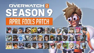 Overwatch 2 - EVERY HERO CHANGE for April Fools Patch 2024