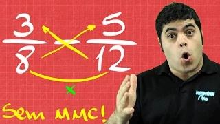 🚨 SEM MMC 👉  Como Somar e Subtrair Frações com Denominadores Diferentes Sem MMC? | Matemática Rio