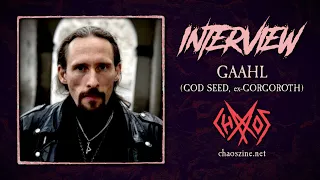 Exclusive interview: Gaahl talks about God Seed, touring and future plans