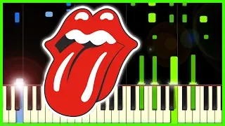 PAINT IT BLACK (The Rolling Stones) Piano Tutorial + Sheet Music