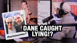 Dane Cook EXPOSED! Photoshopping himself in Stan Lee death photo!