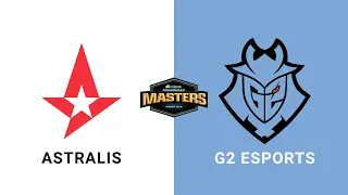 Astralis vs G2 Esports - Group A - BO3 - Dust2 - CORSAIR DreamHack Masters - Malmö 2019