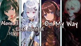 {Switching Vocal} Alone Pt II X Lost Control X On My Way | Alan Walker,Ava Max,Sorana,And More