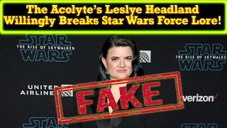 The Acolyte Showrunner Leslye Headland Happily Shatters Star Wars Lore For Her Truth!