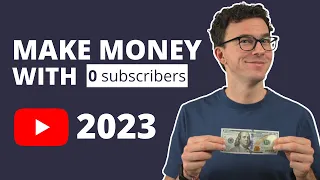 Easiest Way to Make Money on YouTube with 0 Subscribers in 2023