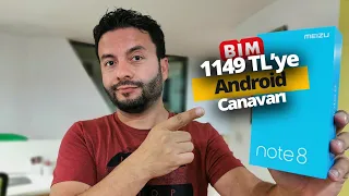 BİM'DE 1.149 TL'YE SATILAN TELEFONU ALDIK! Meizu Note 8 inceleme