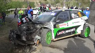 Rally Alba Regione Piemonte 2023 - BIG CRASH & MANY MISTAKES!