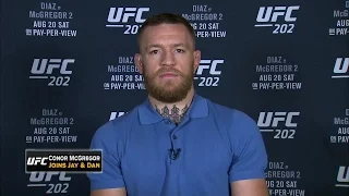 Conor McGregor says he'll KO Nate Diaz within two rounds