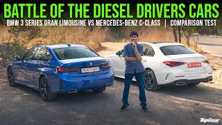 BMW 3 Series Gran Limousine Vs Mercedes-Benz C-Class | Battle Of The Diesel Drivers Cars |Comparison