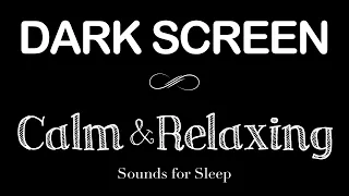 Relaxing Music For Seclusion And Peace Of Mind, Stop Anxiety  | 12 Hours Black Screen