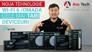 CEA MAI NOUA SOLUTIE WI-FI 6 OMADA MESH CLOUD EAP650 AX3000 PoE 160 MHz access point TP-LINK