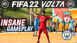 FIFA 22 VOLTA GAMEPLAY | Liverpool vs Man City * INSANE MATCH *