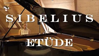 Sibelius Klavierstück Etude Piano Piece op. 76 No. 2 a-minor Nr. 2 a-moll - Magdalena Galka, piano