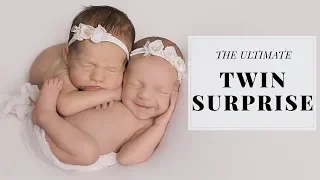 ULTIMATE Twin Christmas Surprise! We kept our twins a surprise until birth!