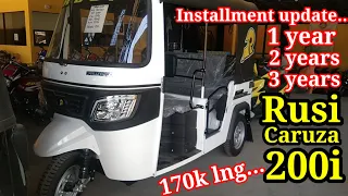 All new Rusi Caruza 200i🔥Walk around review/Cash and Installment.