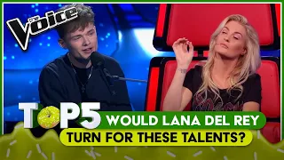 INCREDIBLE 😍 Lana Del Rey covers on THE VOICE! | TOP5