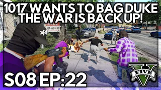 Episode 22: 1017 Wants To Bag DUKE… The War Is Back Up! | GTA RP | GW Whitelist