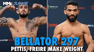 Patricio Freire Makes Bantamweight For Historic 3rd Title Chance vs. Sergio Pettis | Bellator 297