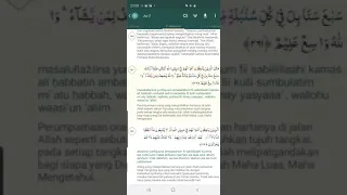 Qs Al Baqarah ayat 261 s.d 270