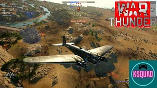 Carpet bombing low tier battlefield  War Thunder