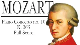 Mozart, Piano Concerto No. 10 -  Full Score