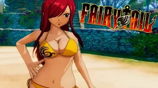 Fairy Tail Game (Switch) Erza Scarlet - Character Trailer + Overview Gameplay