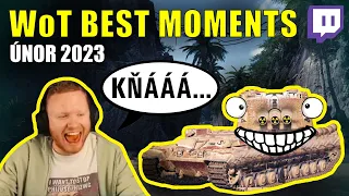 FÁVO PLNÉ PIVA?! | WoT Best Moments Únor 2023.