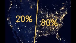 80% of Americans Live East of This Line (And Other Interesting Population Patterns)