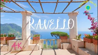 Ravello Revealed | Amalfi coast WALKING TOUR | 4K | Captions | ▶ 57 mins