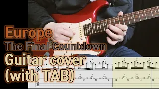 Europe - The Final Countdown Guitar cover (with TAB)