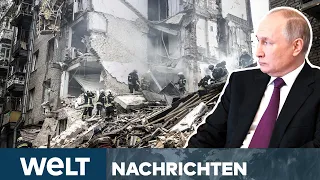 UKRAINE-KRIEG: G7 will Putin für Kriegsverbrechen zur Rechenschaft ziehen | WELT Nachtstream