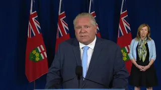 Ford says jobs of teachers who can't return to work amid coronavirus pandemic will be protected