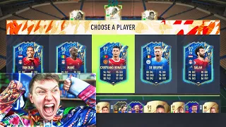 TOTS RONALDO IN A 194 RATED PREM FUT DRAFT!! (FIFA 22)