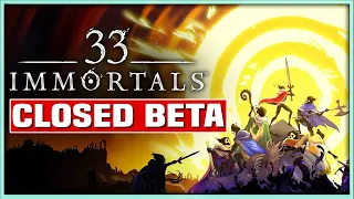 33 IMMORTALS New Gameplay 🎮 Closed Beta | Co-Op Action-Roguelike for 33 Players | PC/Xbox