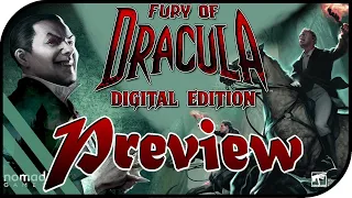 The Fury of Dracula Digital Edition PREVIEW Gameplay - MY plan is to go where the Vampire Isn't...