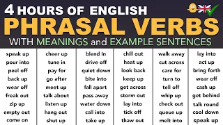 4 Hours Of English Phrasal Verbs | Master Daily English Conversations