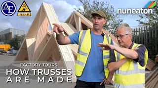 How Trusses Are Made  (Factory Tour)